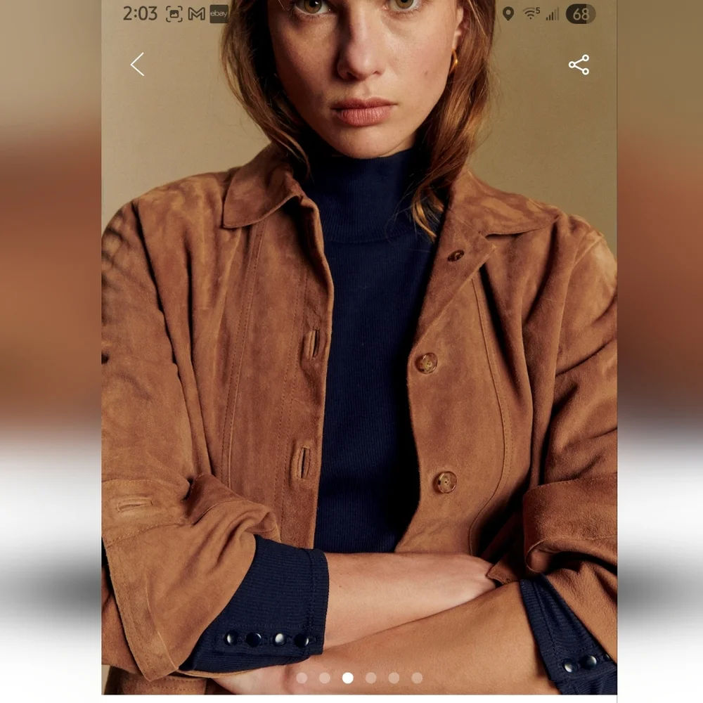 SOLD! NWT Sezane Will Jacket - Picture 5 of 16